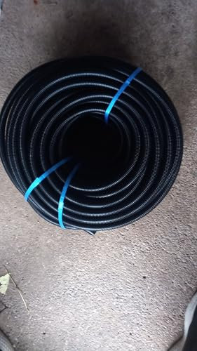 Flexible Conduit Outdoor Cable Contractor Pack 25mm 3M Coil - Underground Burial, External Trunking, Electrical Ducting, Hose Pipe Wire Protection. FAST DELIVERY