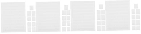 Mobestech 4000stücke Doppelseitige Klebepunkte Transparente Klebepads Für Wanddekoration Entfernbare Klebe-putty Für Fotos Und Poster Für Zuhause Und Galerien