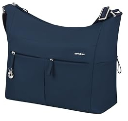 Samsonite Move 5.0 - Schultertasche M mit vielen Fächern, 33 cm, 11 L, Blau (Dark Blue)