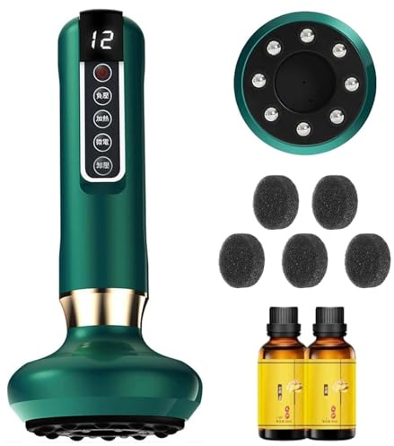 Générique Masseur Anti Cellulite,Ventouses Electrique Anti Cellulite à Main électrique,Masseur De Graisse Corporelle Réglable à 12 Niveaux pour l'abdomen,Les Cuisses