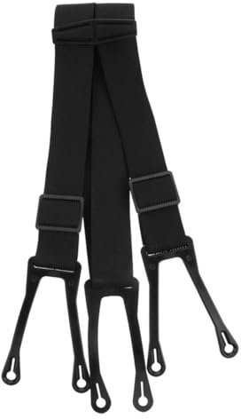 GARVALON Sospensorio Regolabile per Pantaloni Protettivi Hockey Cintura Anti-scivolo per Materiale Resistente e Stabile per Allenamento e Partite di Hockey su Ghiaccio