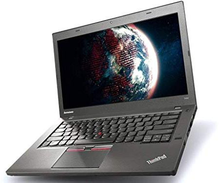 Lenovo ThinkPad T450s Business Laptop, 14-Inch (1600x900), Intel Core i5-5200U, 8 GB RAM, 256 GB SSD, US QWERTY Keyboard, Windows 11 Pro (Renewed)