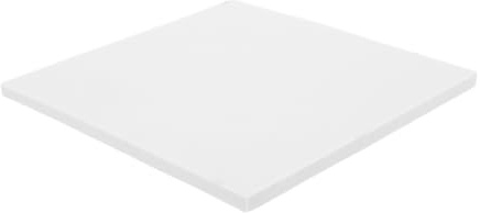 Beaupretty Weiße Keramikfliesen 20x20cm Quadratisch für Selbstgemacht Untersetzer Sublimations Keramikuntersetzer mit Glatter Oberfläche Robust und Pflegeleicht für Bastelprojekte und