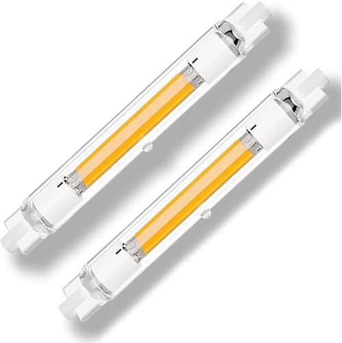 DafuDaGui - Bombilla LED R7S (118 mm, regulable 30 W, equivalente a bombilla halógena de 300 W, 3000 lúmenes, blanco natural, 4000 K, CRI>90, sin parpadeo, iluminación 360°, para salón, dormitorio o