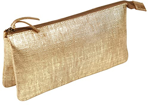 Clairefontaine 410049C Penale Kleo-Pathra 22x11cm Lammleder 2 Fächer Gold