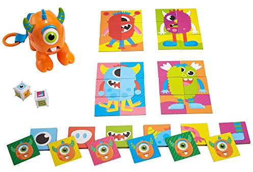 Mattel Games Fisher-Price GWN52 | Signature Preschool Game 1 - Roll-A-Match Monster Game