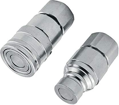 Rosca exterior G3/8 + rosca interior, acoplamiento rápido hidráulico, acoplamiento