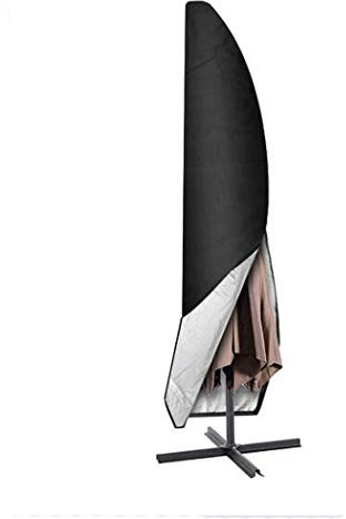 LOHU Banana Parasol Cover, Cantilever Parasol Cover with Zip,Large Patio Umbrella Cover Protector, Perfect for Outdoor 3-3.5M Parasol,265CM: 50 * 70 * 40C