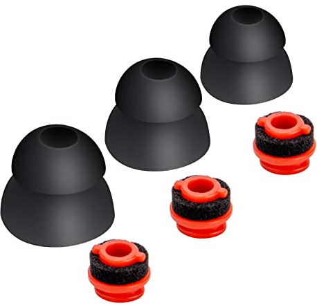 Ersatz-Ohrstöpsel Eartips für Plantronics Voyager 5200/5220/5210 Serie Bluetooth-Headset, Silikon Earphone Gel Earphone, 3 Stück