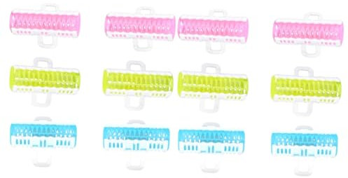 MAGICLULU 12 Stk kreative Lockenwickler hair rollers gurtwickler selbsthaltende Frisurenwerkzeuge Lockenwickler Haarcrimper automatischer lockenstab für Frauen groß