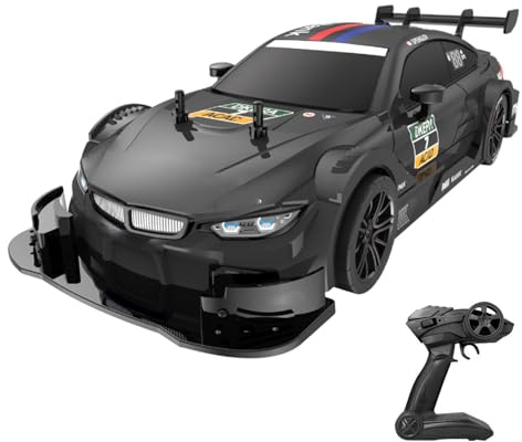Dodoore 1:16 Scale RC Drift Car, 2.4GHz 40KM/H High Speed Racing Sport Toy Car with LED Light & Drifting Racing Tires Gifts for Teens Adults