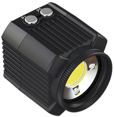 Portatile 60m Depth-Rated Camera Dive Light IPX8 5 Modalità di Illuminazione Ricaricabile Per Subacquea Immersible Addizione Luce