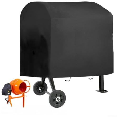 Cubierta para mezclador de hormigón, impermeable, a prueba de polvo, 210D 420D, resistente al sol, resistente a la intemperie (210D)