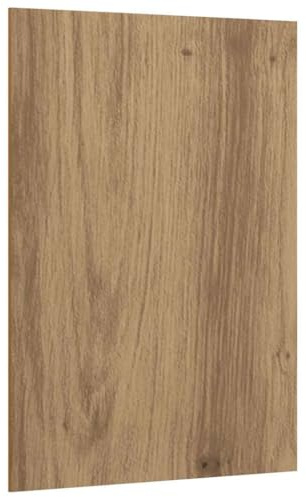 Lot de 12 Contreplaqué A5, Plaque en Bois Panneau Feuille Découpe pour Pyrogravure Gravure Projet de Bricolage Maquette 12 pcs Chêne artisanal 15x21x0,27 cm