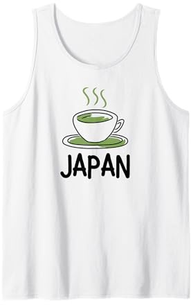 Japón Travel Matcha Tea in Cup - Tops, Camisetas y Accesorios Camiseta sin Mangas