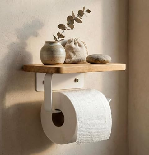 Toilettenpapierhalter ohne Bohren - Klopapierhalter ohne Bohren
