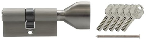 Cylindre à bouton KSN 70 mm 35/35 avec 5 clés