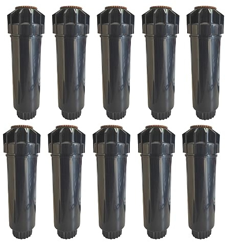 [Pack 10] Difusor Rain S020-4 con Boquilla difusor de riego 12A | Aspersor de riego Jardines | Aspersores emergente de riego con Alcance 3,6m