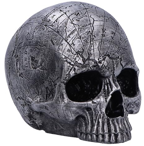 Nemesis Now Figurita, Resina, Plata, 12 cm