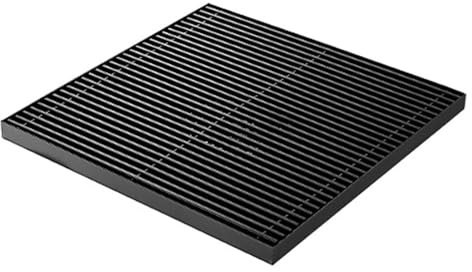 XUNFAKE Quadratisch, Schwarzer Linearer Bodenablauf, Geruchshemmend, Dicker Abnehmbarer Edelstahl Bodenablauf, Großkaliber Badezimmer Bodenablauf, Für Küche, Bad, Garage (30×30cm)