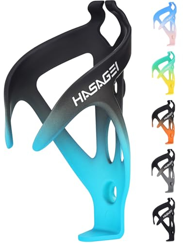 HASAGEI Bike Water Bottle Holder, Durable Non-Slip Lightweight Universal Bicycle Bottle Cage for Mountain/Road Cycling Accessories