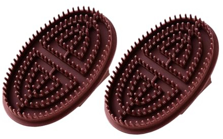 Wellness Lot de 2 brosses de massage Gua Sha pour massage corporel Meridian pour tout le corps, relaxation, peigne de massage pour huile essentielle