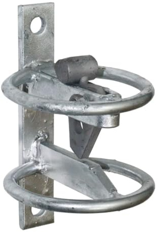 Animal Safety Self-Locking Gate Catch, Heavy Duty Galvanised Steel Field & Farm Gate Latch, Safe for Livestock & Equestrian Use