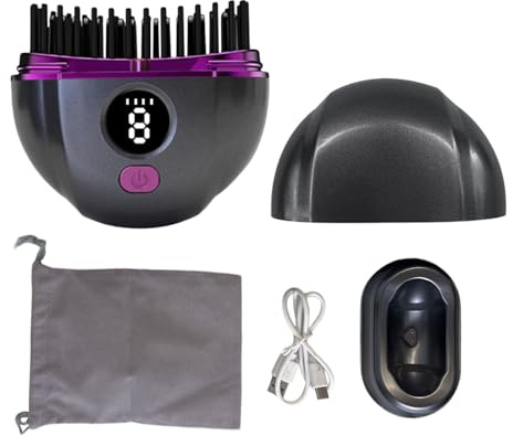 Plancha de pelo portátil | 2 en 1 recargable inalámbrico – Herramienta de peinado para alisar el cabello – Para el estilo de belleza diario viaje casa negocios largos cortos rizados flecos E