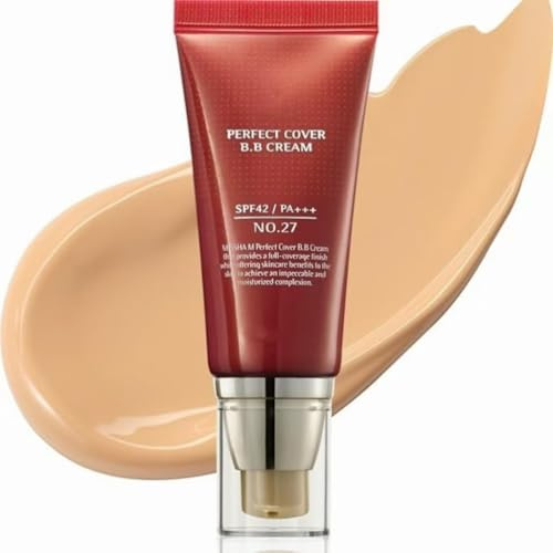 New Perfect Concealing BB Cream, with SPF 42 PA+++ sun protection, provides flawless coverage, brightens and evens skin tone.