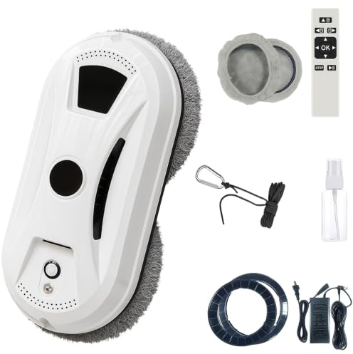 QTERHYD Roboclean D'osmo Robots,Roboclean Osmo Lave Vitre,sans Fil Nettoyeurs De Vitres Grande Surface Lingette Intelligent