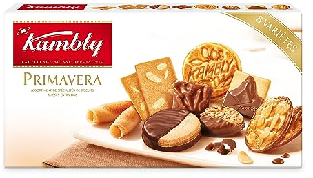 GREAT BRITISH TRADING LIMITED Kambly Primavera 175g - Biscotti di alta qualità dalla Svizzera