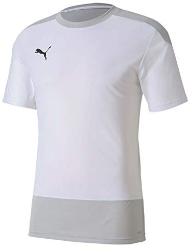 Puma teamGOAL 23 Training Jersey T-Shirt Homme Puma White/Gray Violet FR : 3XL (Taille Fabricant : 3XL)