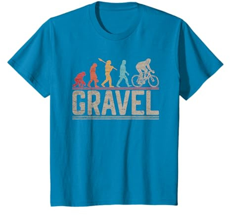 Gravel Bike Evolution People Vélo amusant T-Shirt