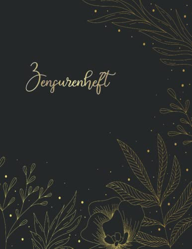 Zensurenheft | Notenbuch für Lehrer zur Aufzeichnung der Noten: Liebevoll gestaltetes Notenheft für Lehrer und Lehrerinnen | Größe 8,5X11 ZOLL | Einfach zu bedienen und zu organisieren