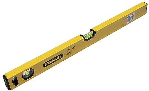 La zappa Niveau classique STHT1 en aluminium avec profil complètement lisse (80 cm - 2 bulles)