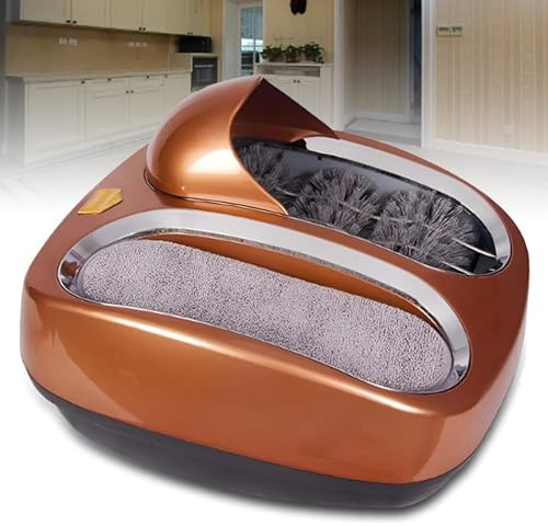 Limpiador automático de zapatos con sensor de inducción, máquina de limpieza rápida de suela de 5 segundos para el hogar, oficina, entrada de hotel y taller