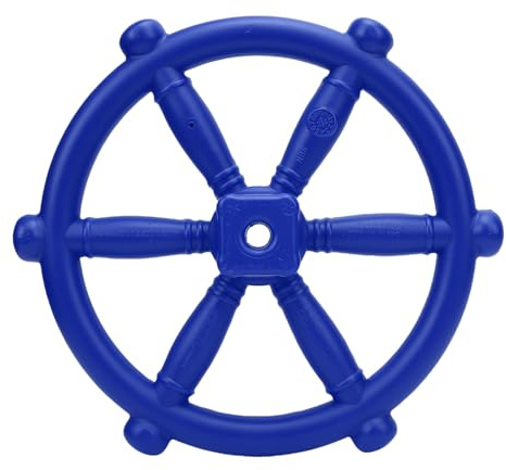 Pongnas Volante de Juguete para Juegos Al Aire – Rueda de Plástico para Juegos Infantiles para Casa en el árbol, Columpio y Casa de en el Patio Trasero – Accesorio de Juego Imaginativo Educativo