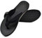 KuaiLu Infradito Donna Estive Comode Stoffa Righe Ciabatte Supporto Arco Plantare Sandali Spiaggia Piscina Flip Flop Mare Leggere Antiscivolo Gomma Suole nero 39