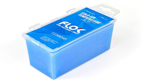 FLOK. Fart de Ski et Snowboard Températures Froides 200 g. Cire de ski, fart ski alpin snowboard, fartage, entretien, racing, glisse