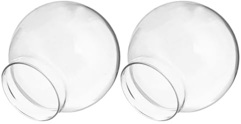 ERINGOGO 2 St Snöglob Kupor DIY Snöglob Glaskupor för Hantverk och Personliga Gåvor för Jul Hjärtans och Festlig Heminredning