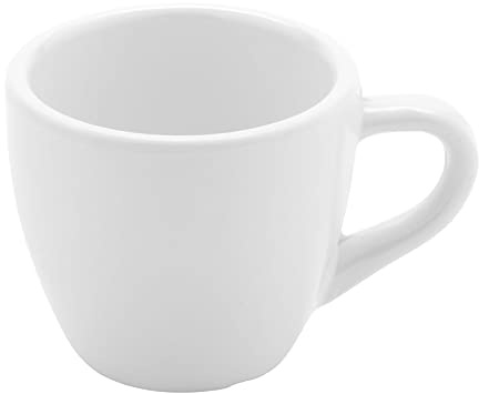 G.E.T. C-1004-W-EC Melamine Espresso Cup, 3 Ounce, White (Set of 4)