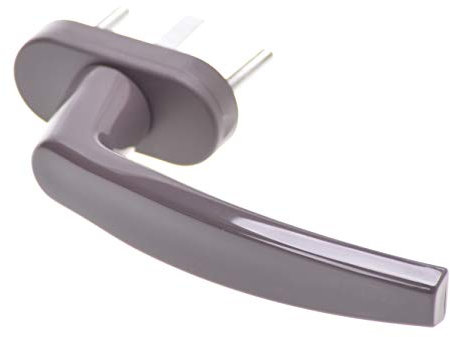 Poignée de fenêtre en PVC Marron