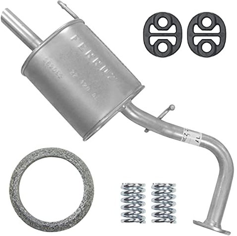 Endschalldämpfer Auspuff Endtopf für Toyota Yaris 2 II P9 (Made In Japan) 1.0