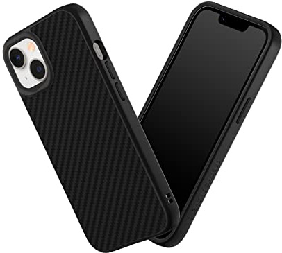 RhinoShield SolidSuit Hülle für iPhone 14/13 | Fallschutz nach Militärstandard, klassisches Design, schlankes Profil, minimalistischer Stil