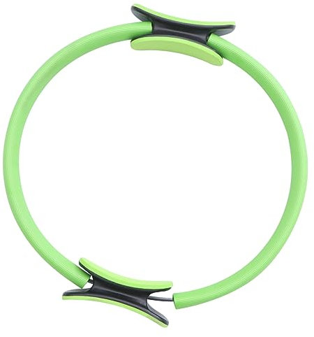 Milisten Pilates Ring Yoga Kreis Grün rutschfest Langlebiges Yoga Balance Tool Aus Robustem Material Fitness Zubehör Für Core Training Und Flexibilität Geeignet Für Frauen