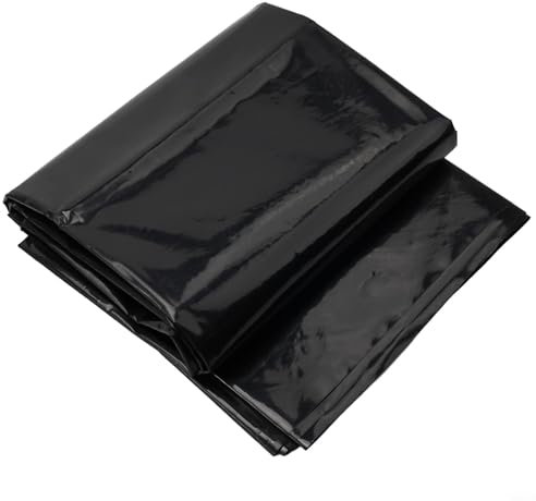 Honseadek Fish Pond Liner Membrane, For Backyard Garden Pools Water Features Landscaping Reinforced Material 0.12mm Thickness(3 * 2m)