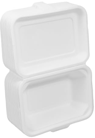 Didiseaon Conteneurs À Emporter 50 Pièces, Alimentaire, D'emballage Alimentaire, À Emporter 600ml