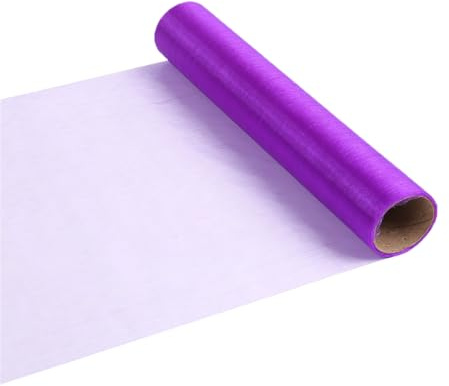 Rotoli di tenda di garza della maglia di avvolgimento del fiore per la festa di nozze sfondo per Dee Scrapbooking decorazione