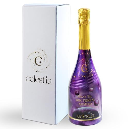 Vino Spumante Extra Dry 0,75L – Metodo Charmat |Unica per originalità pensiero e lavorazione | 11,5% vol | Ideale per Brindisi, Lauree, Battesimi | Servizio 4–6°C (EGO TE DOCTOREM NOMINO, 1)
