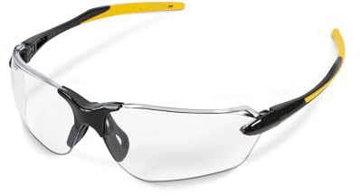 blizz-z Schutzbrille | klar oder getönt | nach EN 166 | Unisex | 4 Stück | Antikratzbeschichtete Gläser | Höhenverstellbare Kunststoffbügel | Mit oder ohne UV-Schutz | Verschiedene Modelle